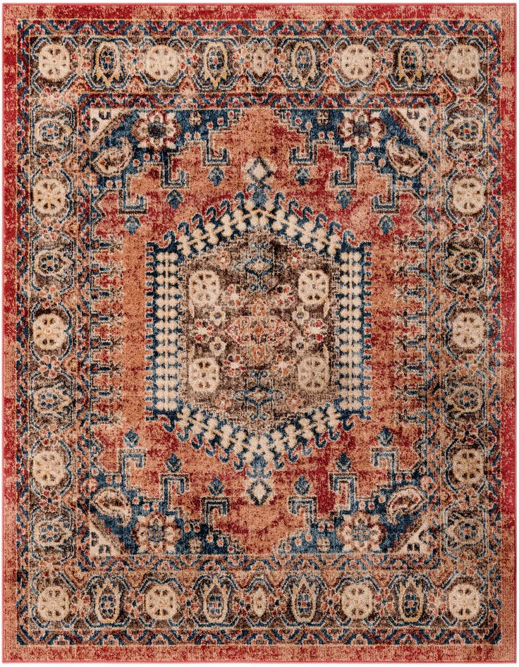 Detail image of 6' x 6' Arcadia Square Rug