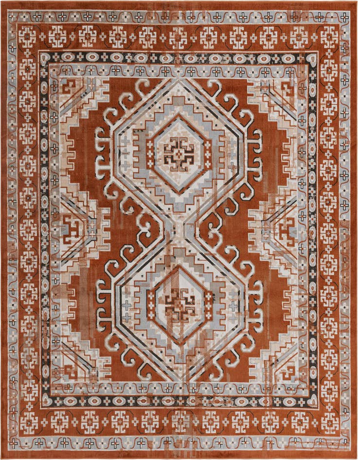 Detail image of 12' x 12' Charlotte Square Rug