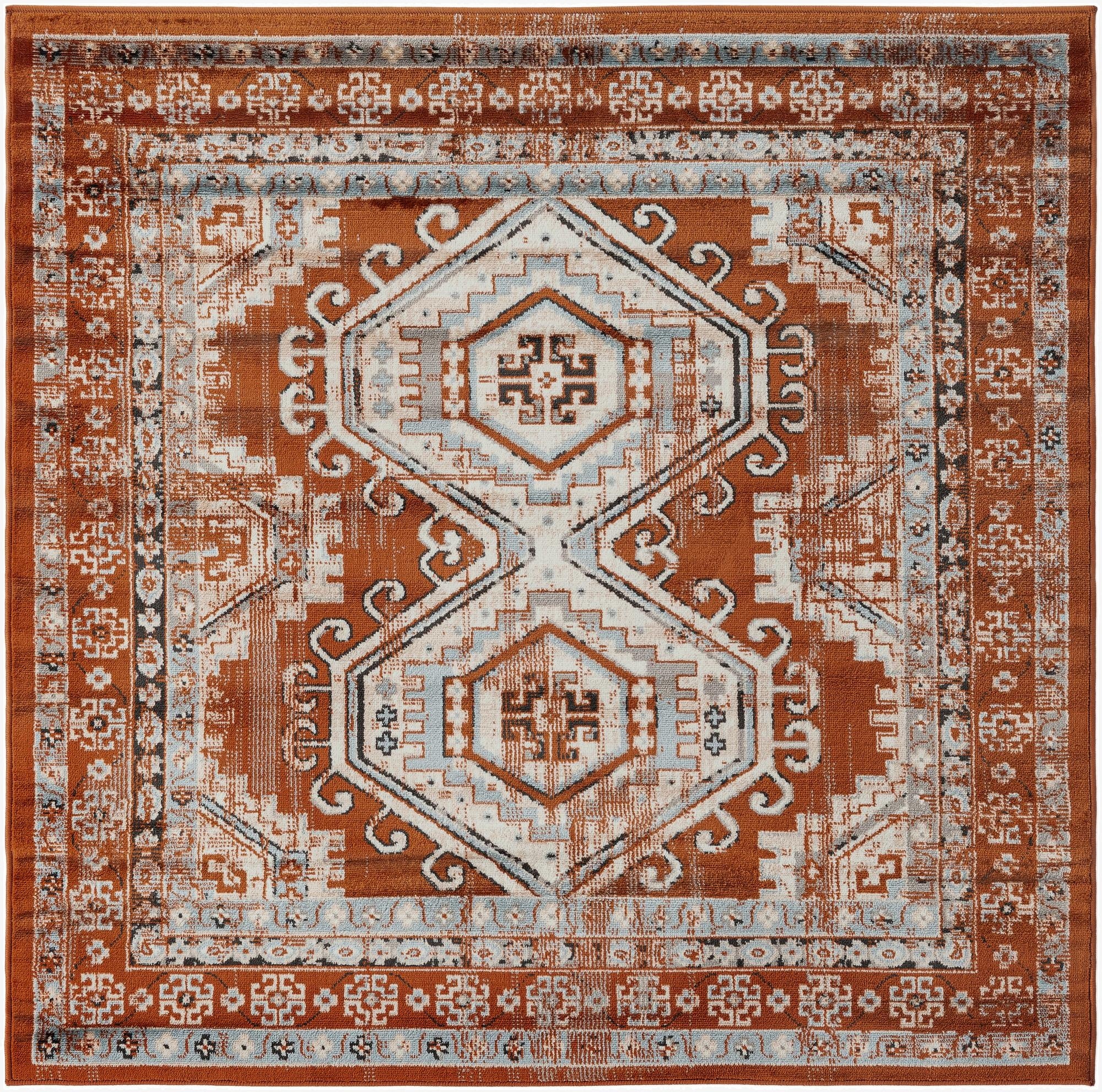 5' 3 x 5' 3 Charlotte Square Rug