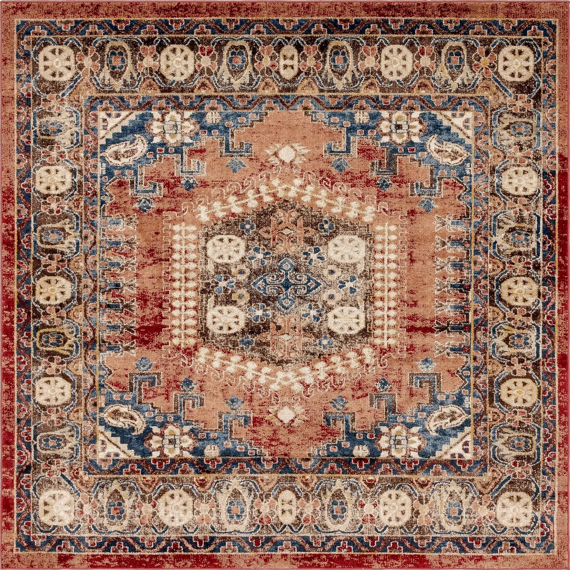 7' x 7' Eden Square Rug