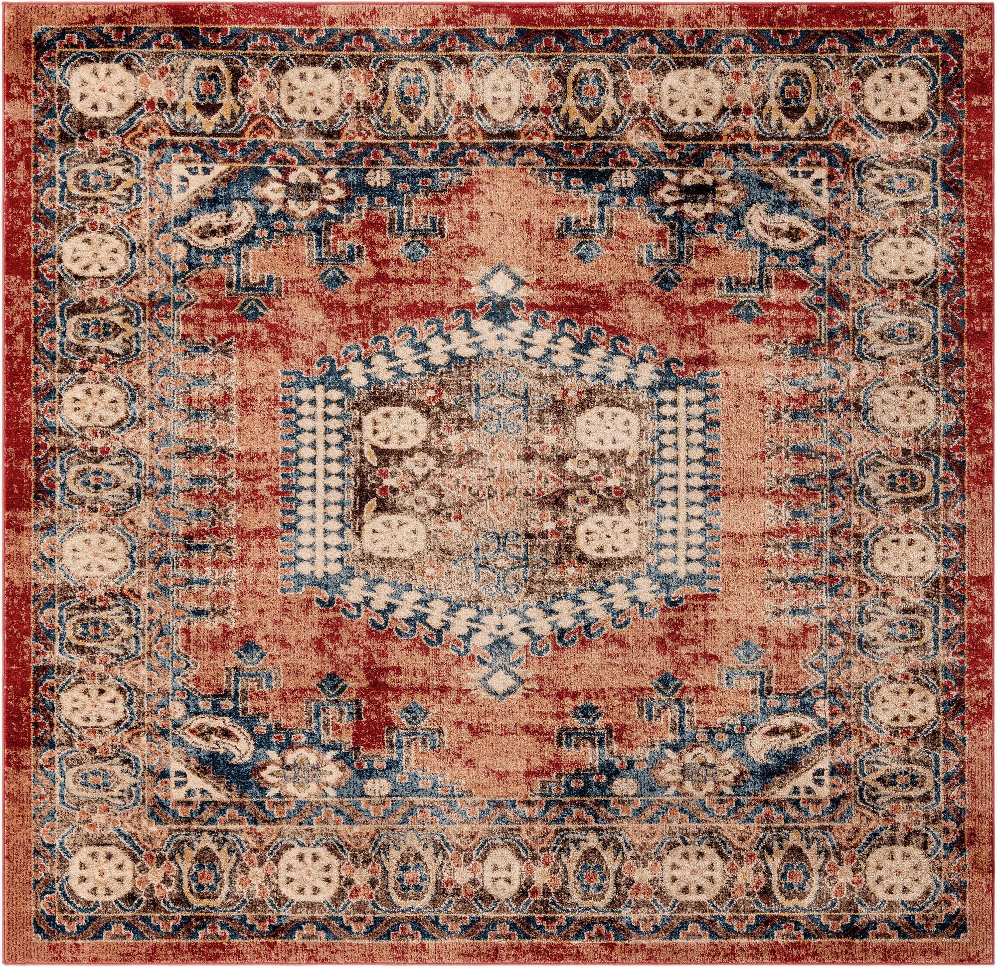 7' 10 x 7' 10 Eden Square Rug