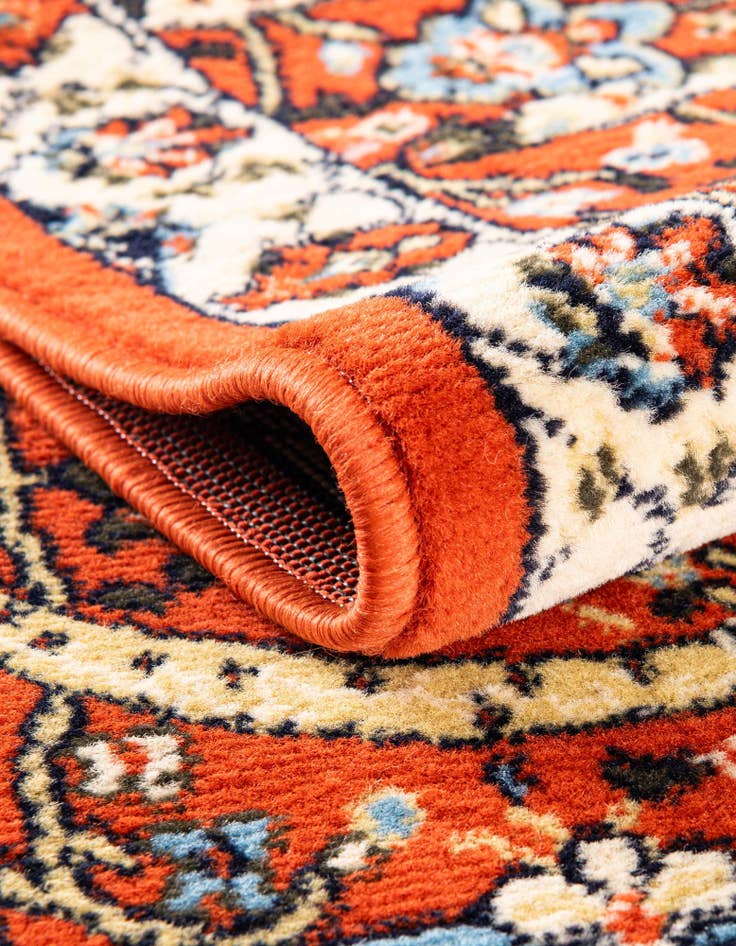 Detail image of 7' 10 x 7' 10 Isfahan Design Square Rug