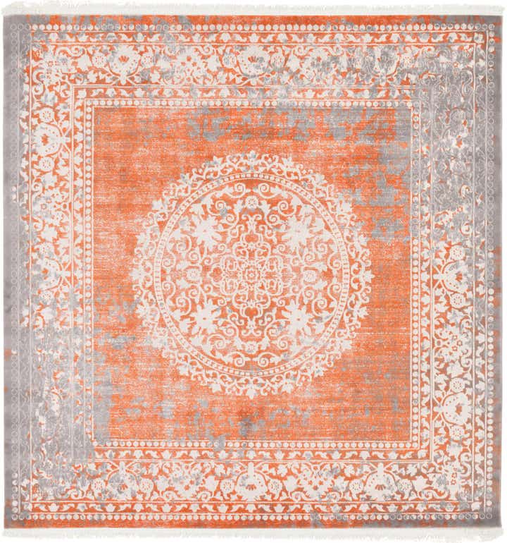 245cm x 245cm New Vintage Square Rug