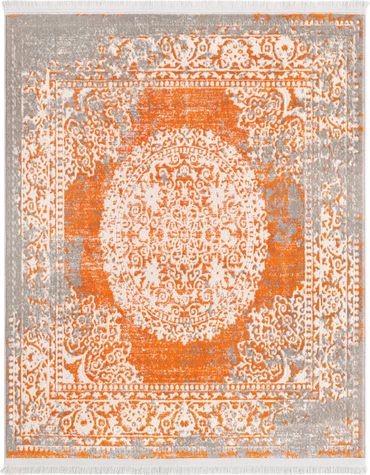 Detail image of 4' x 4' New Vintage Square Rug
