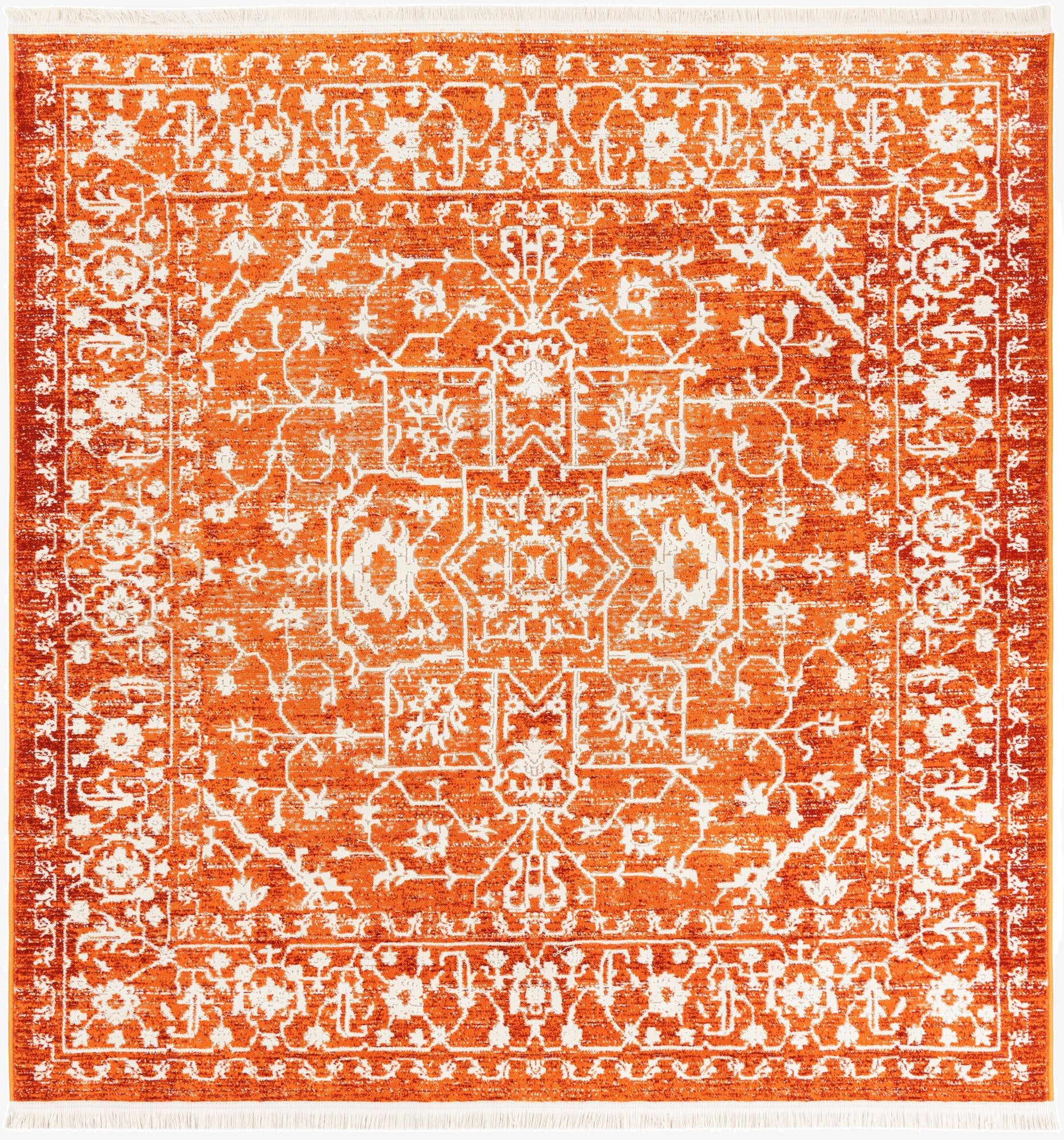 5' 3 x 5' 3 New Vintage Square Rug