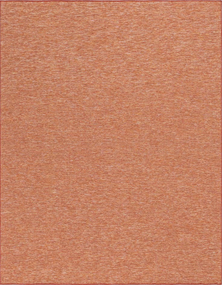 Detail image of 10' 2 x 10' 2 Easy-Clean Solid Indoor / Outdoor Square Rug
