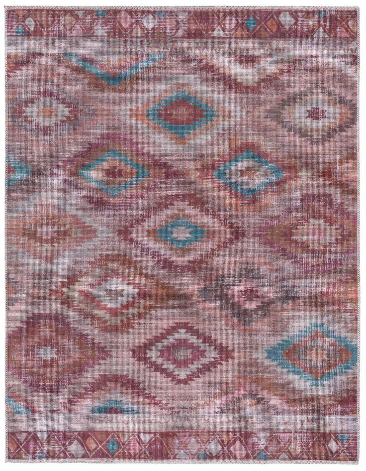 Detail image of 5' 3 x 5' 3 Washable Sisu Square Rug