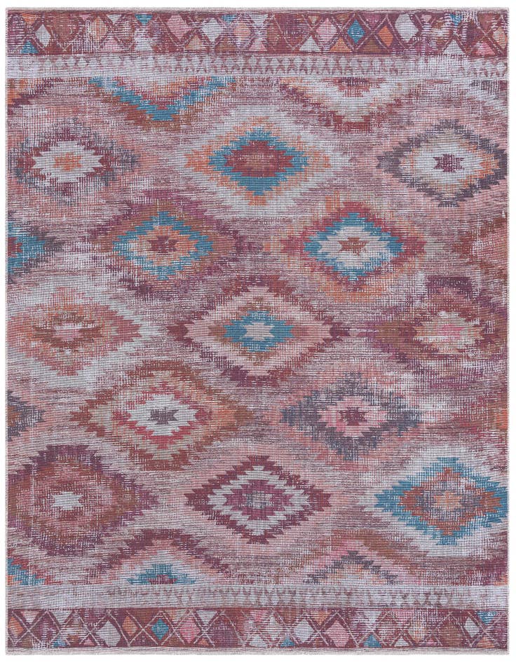 Detail image of 7' 10 x 7' 10 Washable Sisu Square Rug