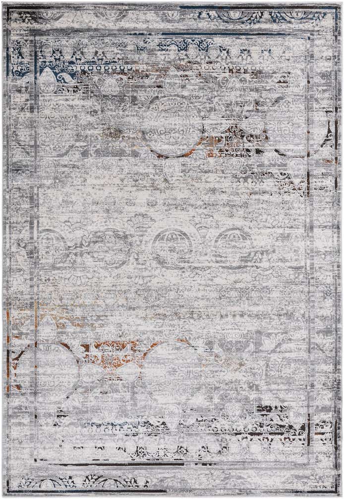 6' x 9' Thrupp · Border rug, multi