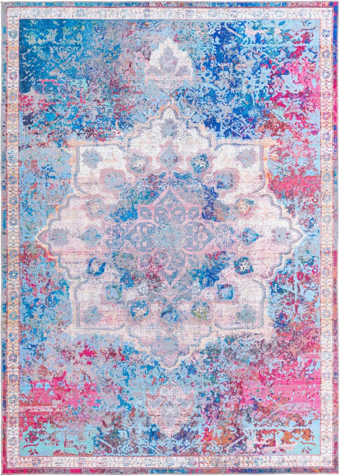 Detail image of 7' 10 x 11' Washable Renaissance Rug