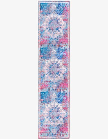 2' 7 x 12' Washable Francesca Runner Rug
