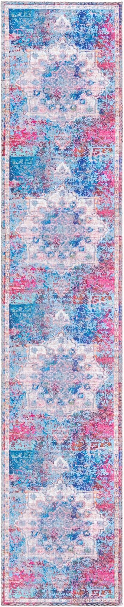 2' x 9' 10  Washable Renaissance Runner Rug