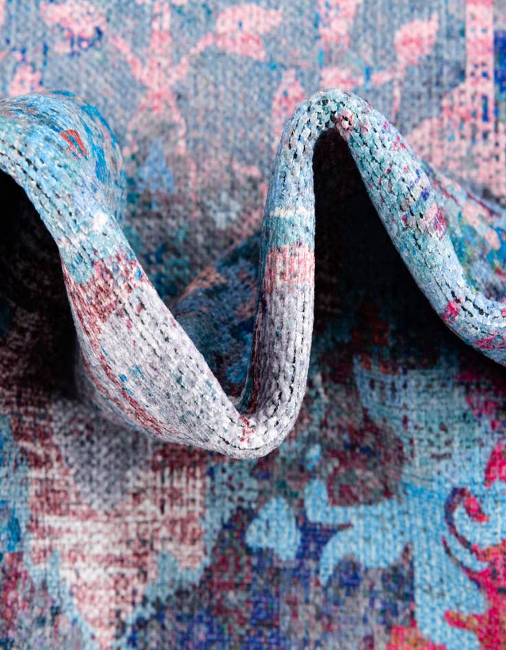 Detail image of 10' 6 x 10' 6 Washable Francesca Square Rug