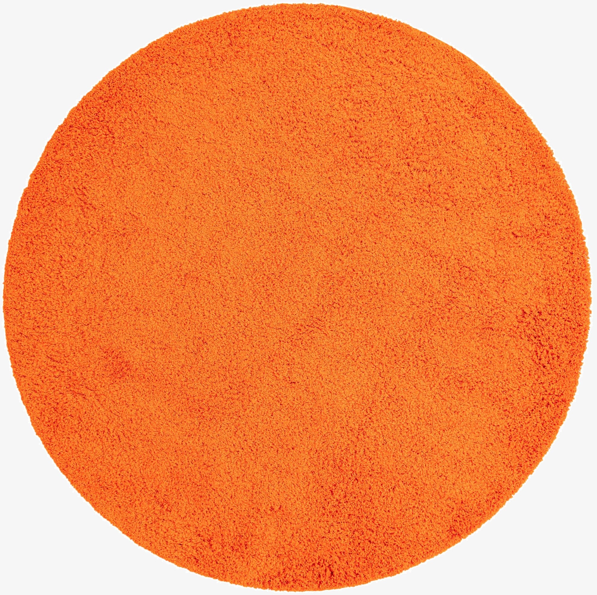 Primary image 7' x 7' Solid Shag Round Rug