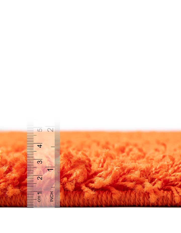 2' 7 x 19' 8 Solid Shag Runner Rug
