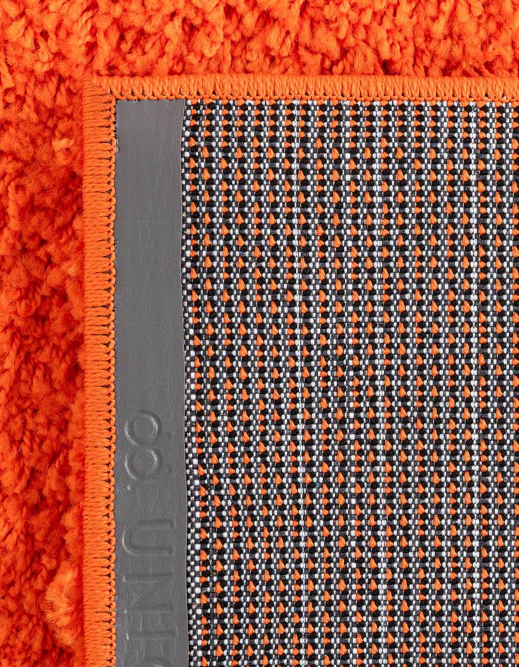 Detail image of 2' 7 x 19' 8 Solid Shag Runner Rug