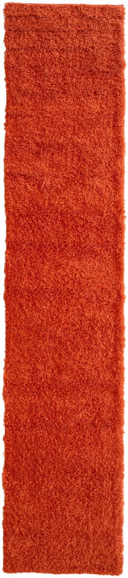 80cm x 365cm Solid Shag Runner Rug