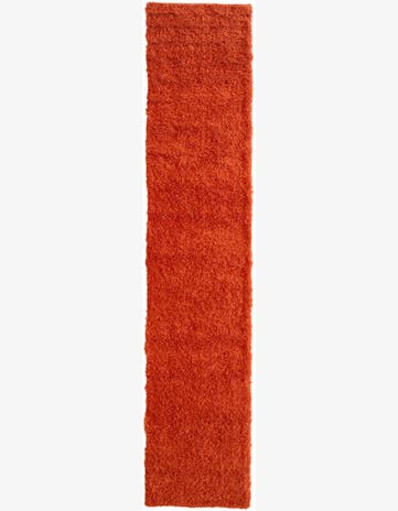 80cm x 365cm Solid Shag Runner Rug