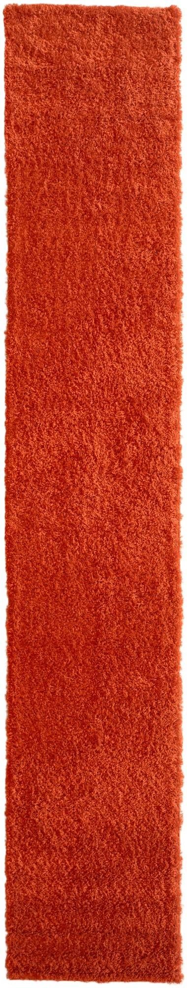80cm x 430cm Solid Shag Runner Rug
