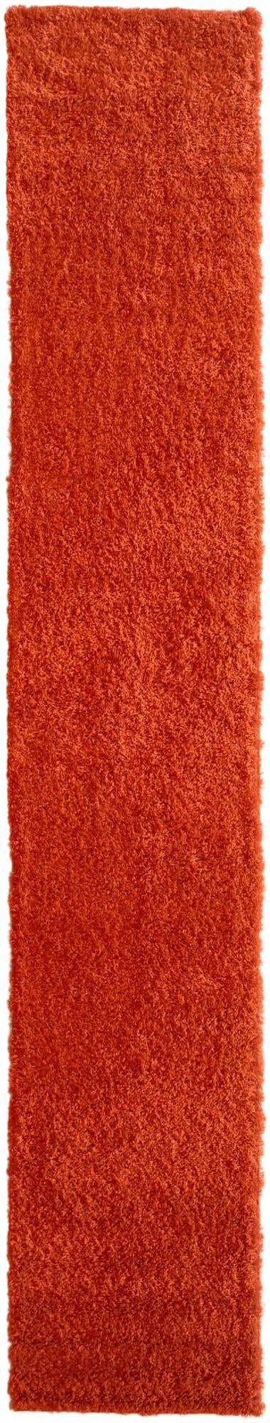 80cm x 430cm Solid Shag Runner Rug