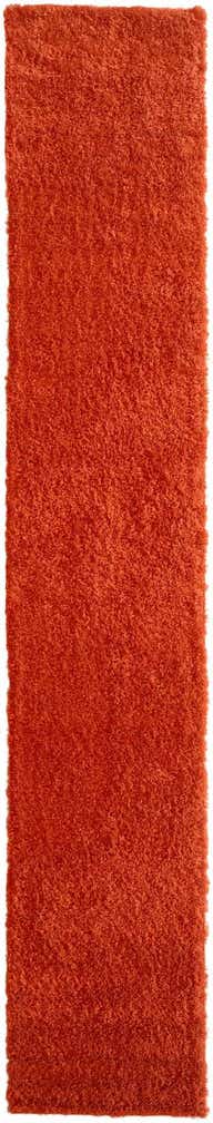 80cm x 430cm Solid Shag Runner Rug