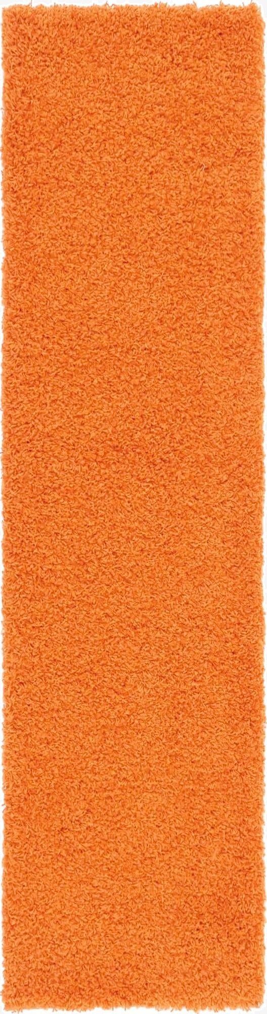 Primary image 2' 7 x 10' Solid Shag Runner Rug