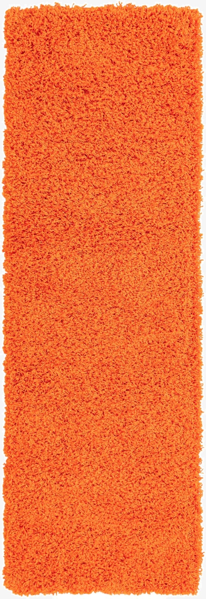 Primary image 2' x 6' 5 Solid Shag Runner Rug