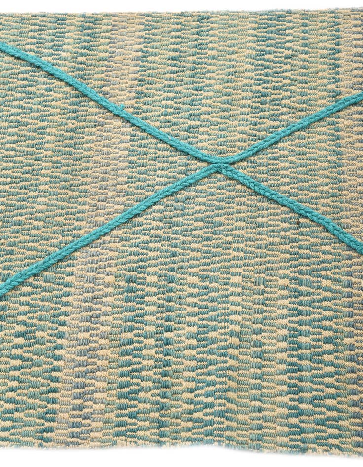 Detail image of 2' 7 x 9' 10  Hand Knotted Darya Wool Runner Rug