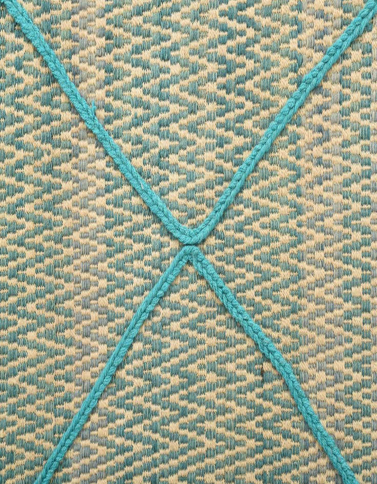 Detail image of 2' 7 x 9' 10  Hand Knotted Darya Wool Runner Rug