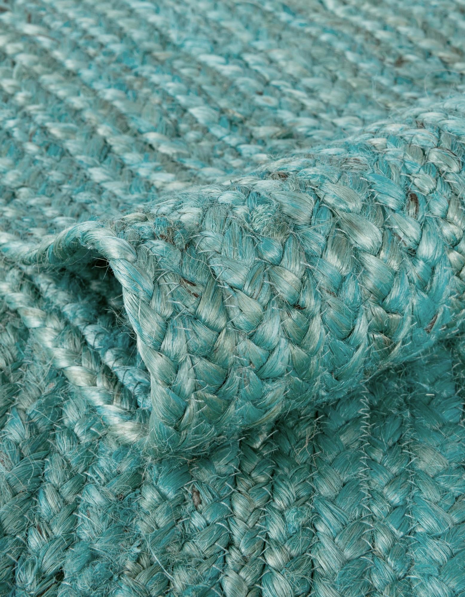 2' 2 x 3' 7 Handmade Braided Jute Hearth Rug
