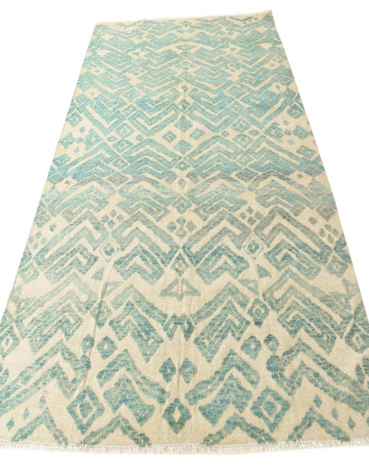 Detail image of 8' 2 x 10'  Hand Knotted Darya Wool Rug