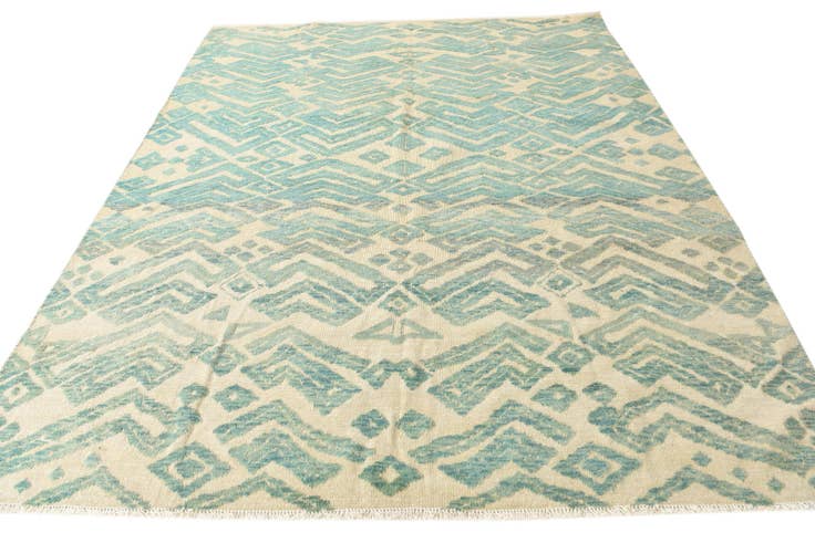 Detail image of 8' 2 x 10' Hand Knotted Darya Wool Rug