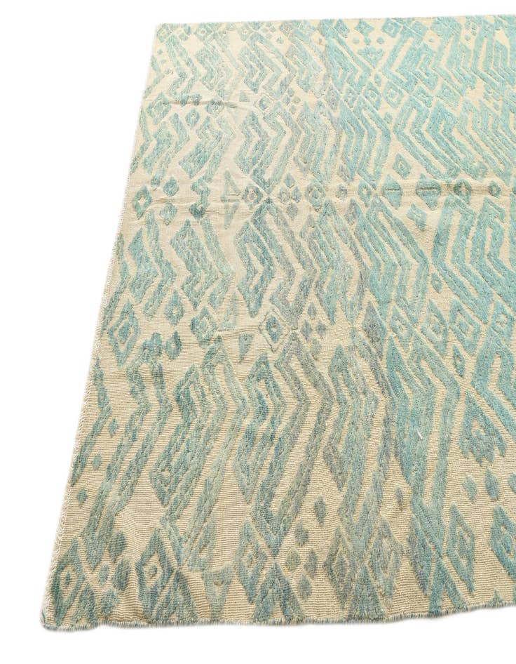 Detail image of 8' 2 x 10'  Hand Knotted Darya Wool Rug