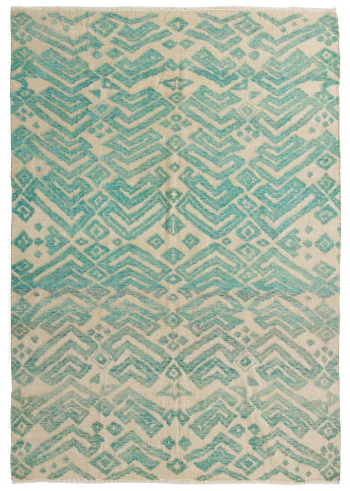 8' 2 x 10' Hand Knotted Darya Wool Rug