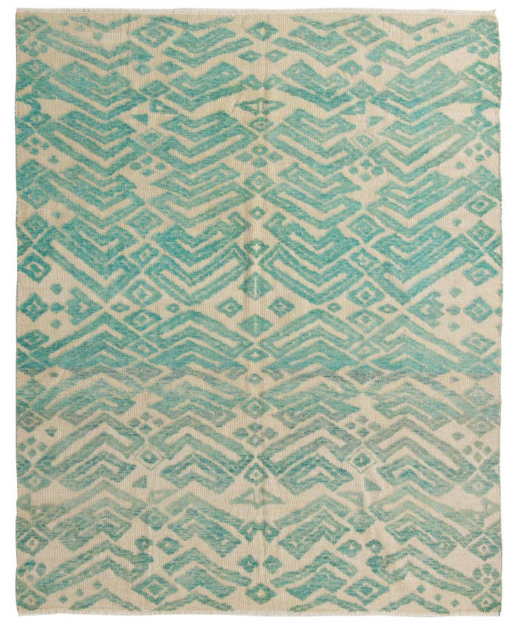 Detail image of 8' 2 x 10' Hand Knotted Darya Wool Rug