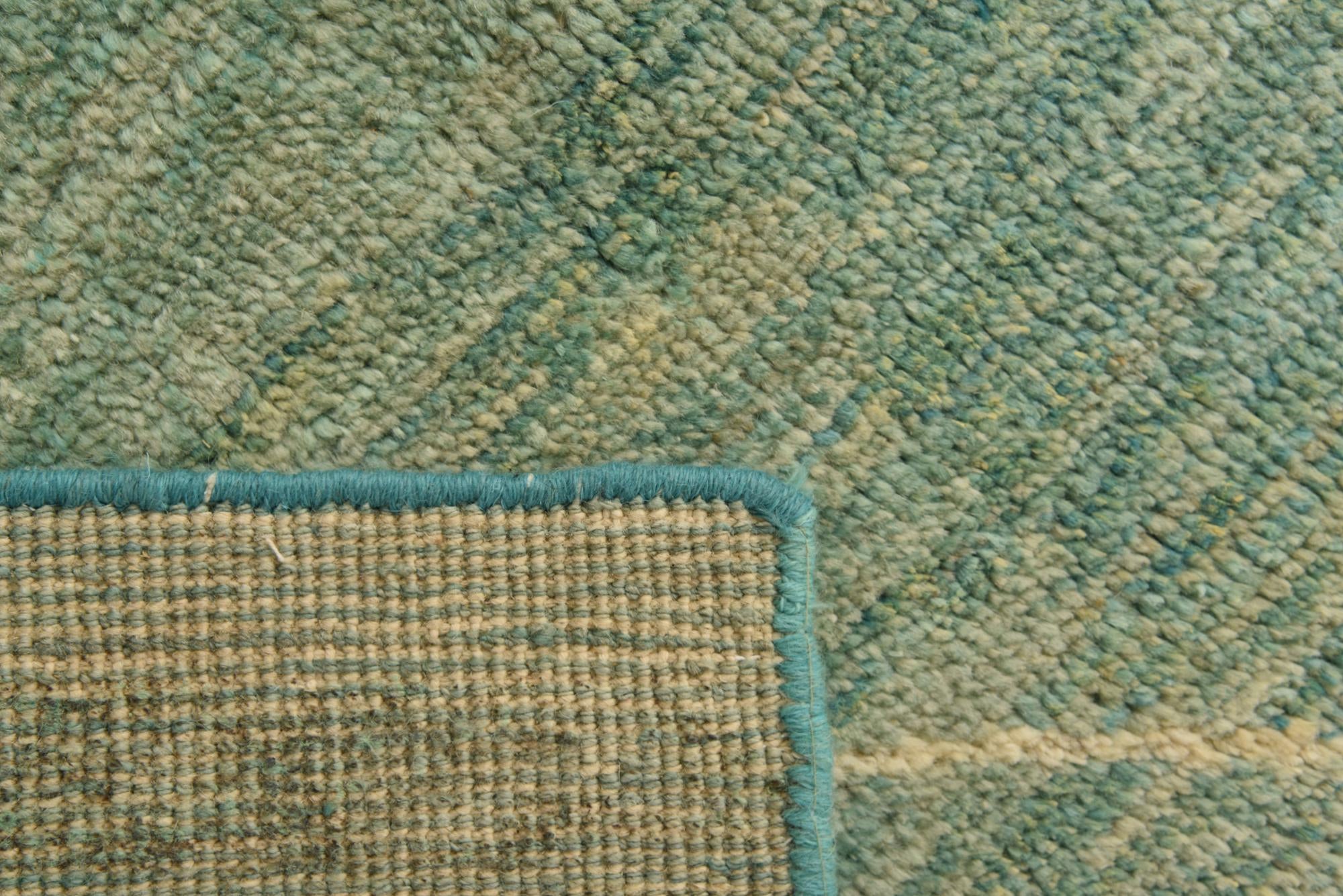 5' 7 x 7' 7 Hand Knotted Moroccan Wool Rug