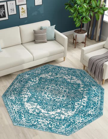 5' 3 x 5' 3 Arlington Octagon Rug