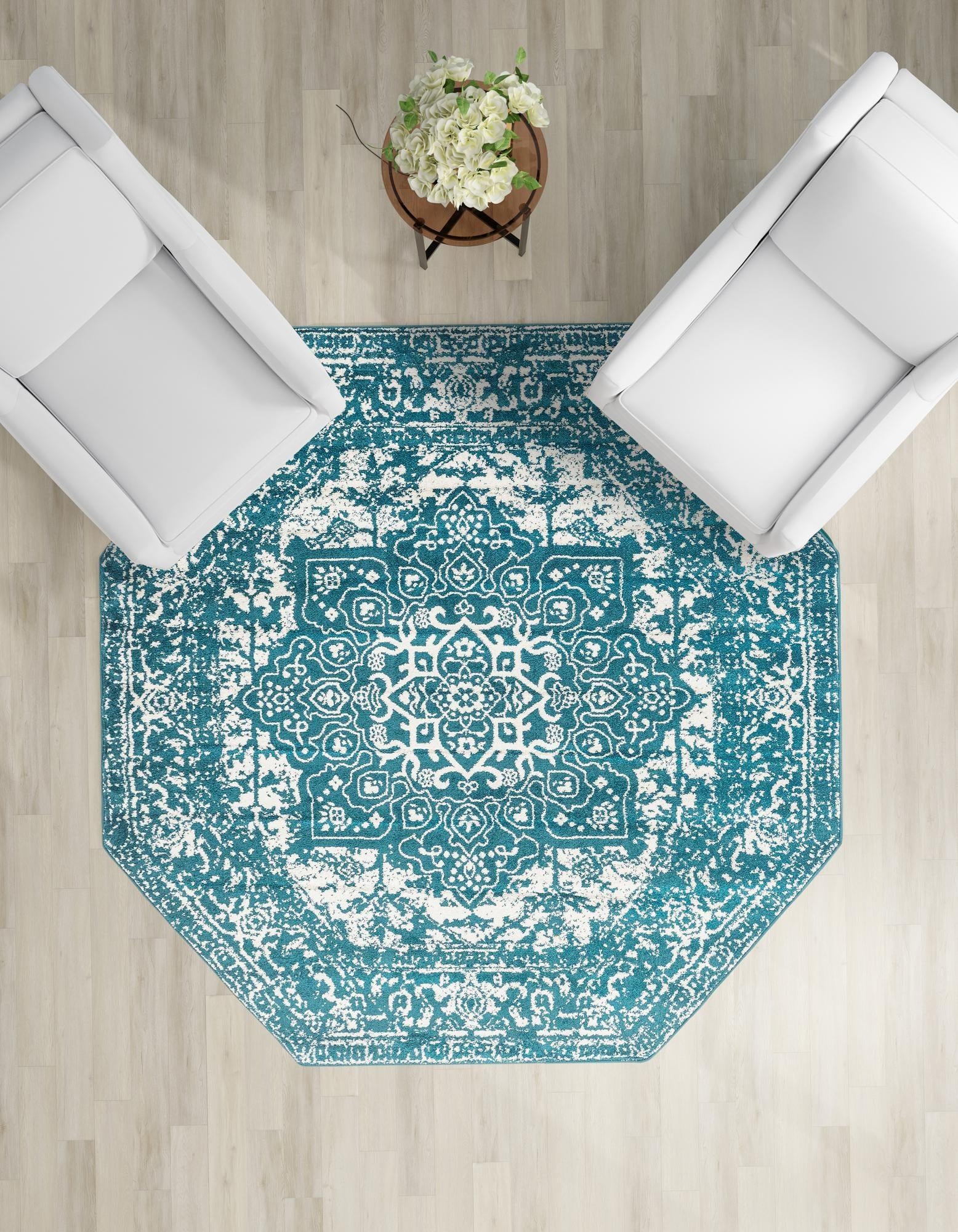 7' 10 x 7' 10 Arlington Octagon Rug