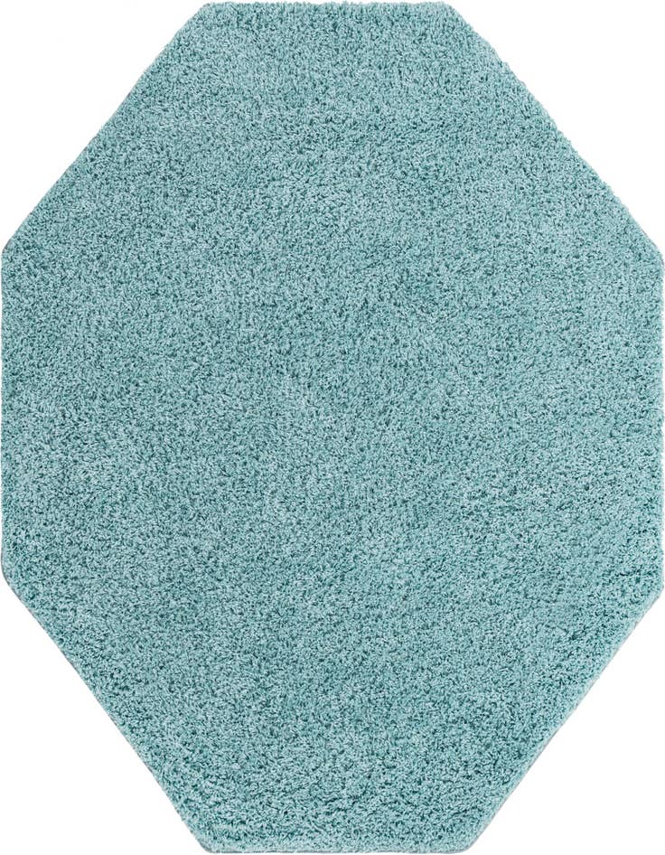 Detail image of 6' x 6' Everyday Shag Octagon Rug