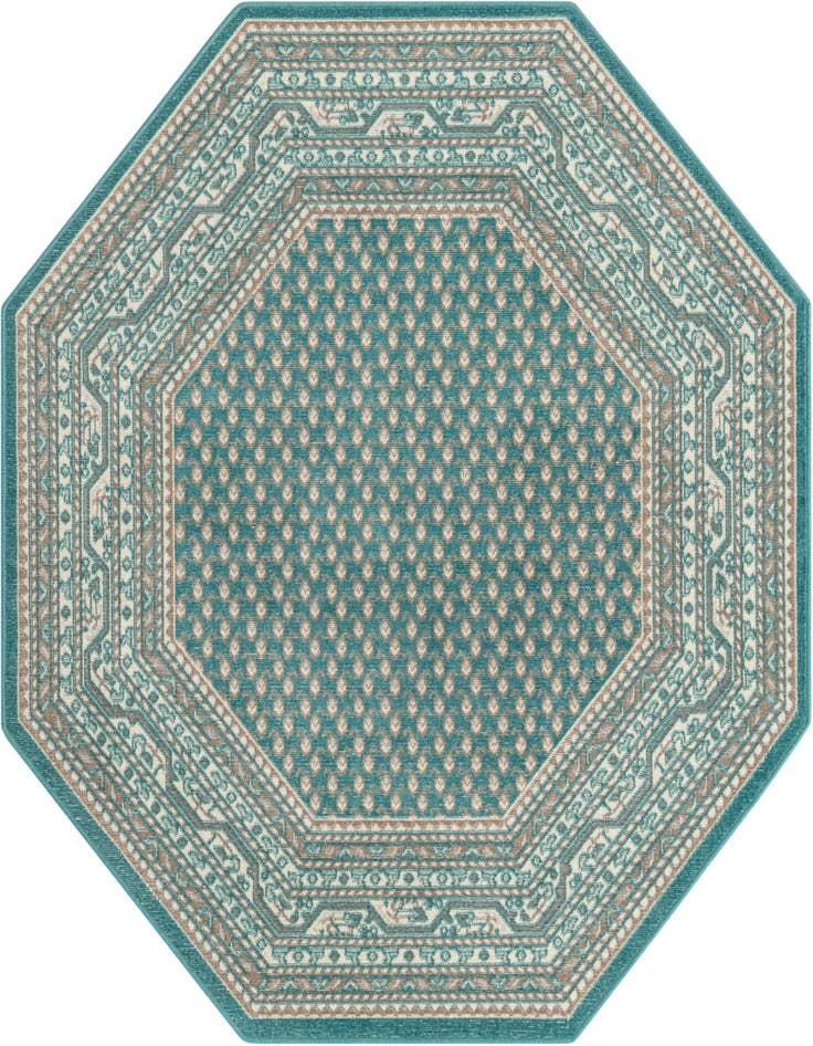 Detail image of 5' x 5' Tribeca Octagon Rug