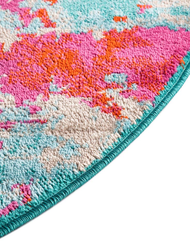 Detail image of 5' 3 x 8' Azalea Oval Rug