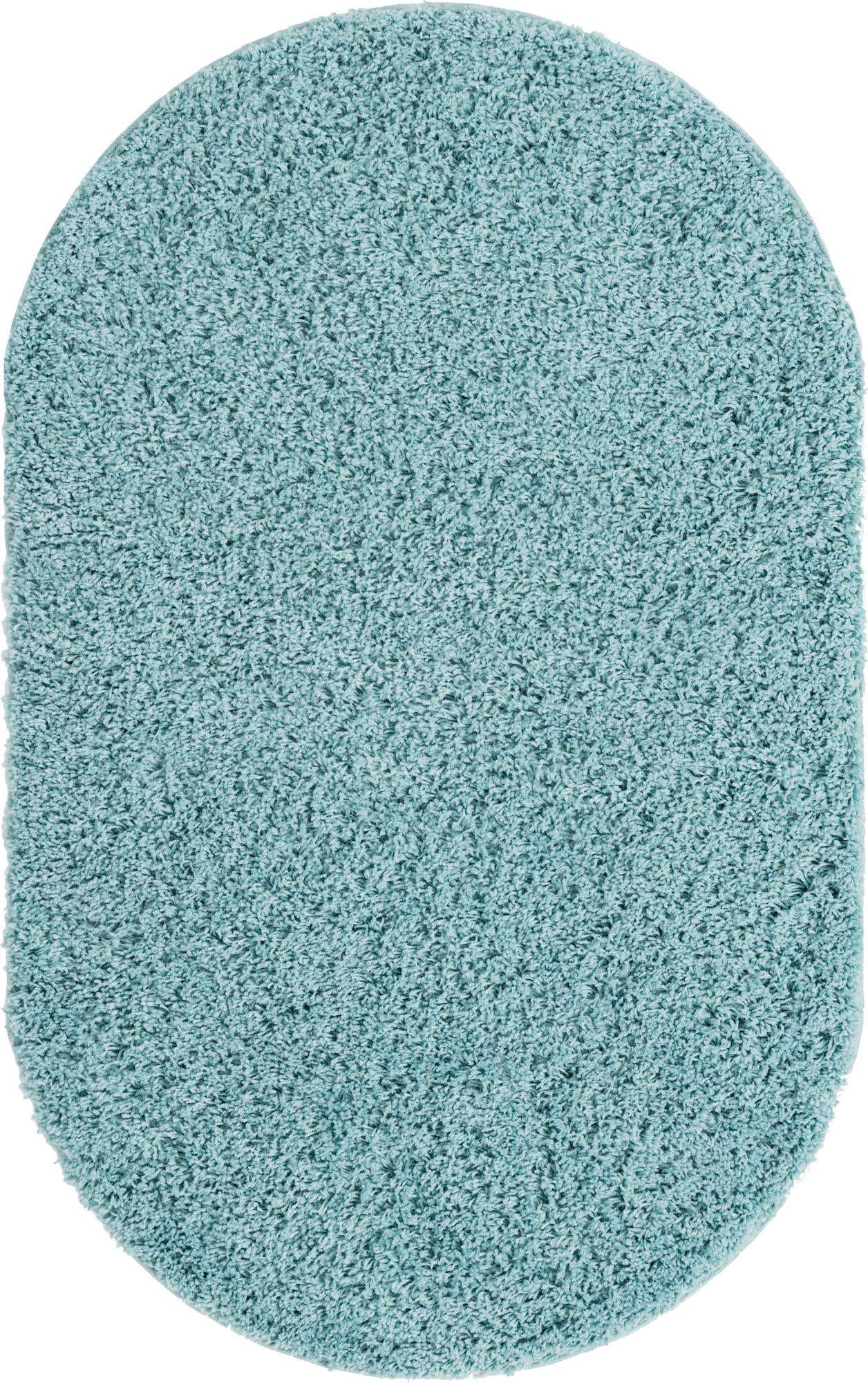 3' 3 x 5' 3 Everyday Shag Oval Rug