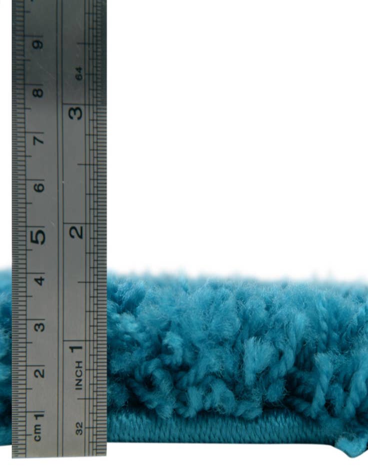 Detail image of 7' 10 x 10' Solid Shag Oval Rug