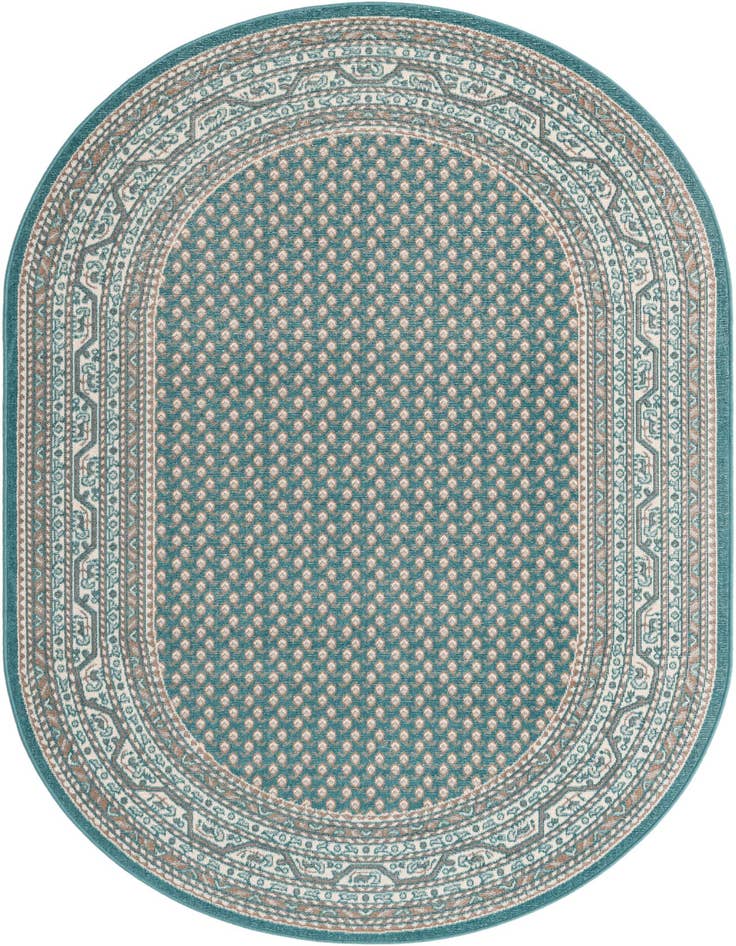 Detail image of 5' x 8' Tribeca Oval Rug