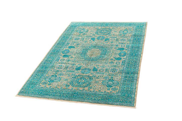4' x 6' Hand Knotted Amina Rug