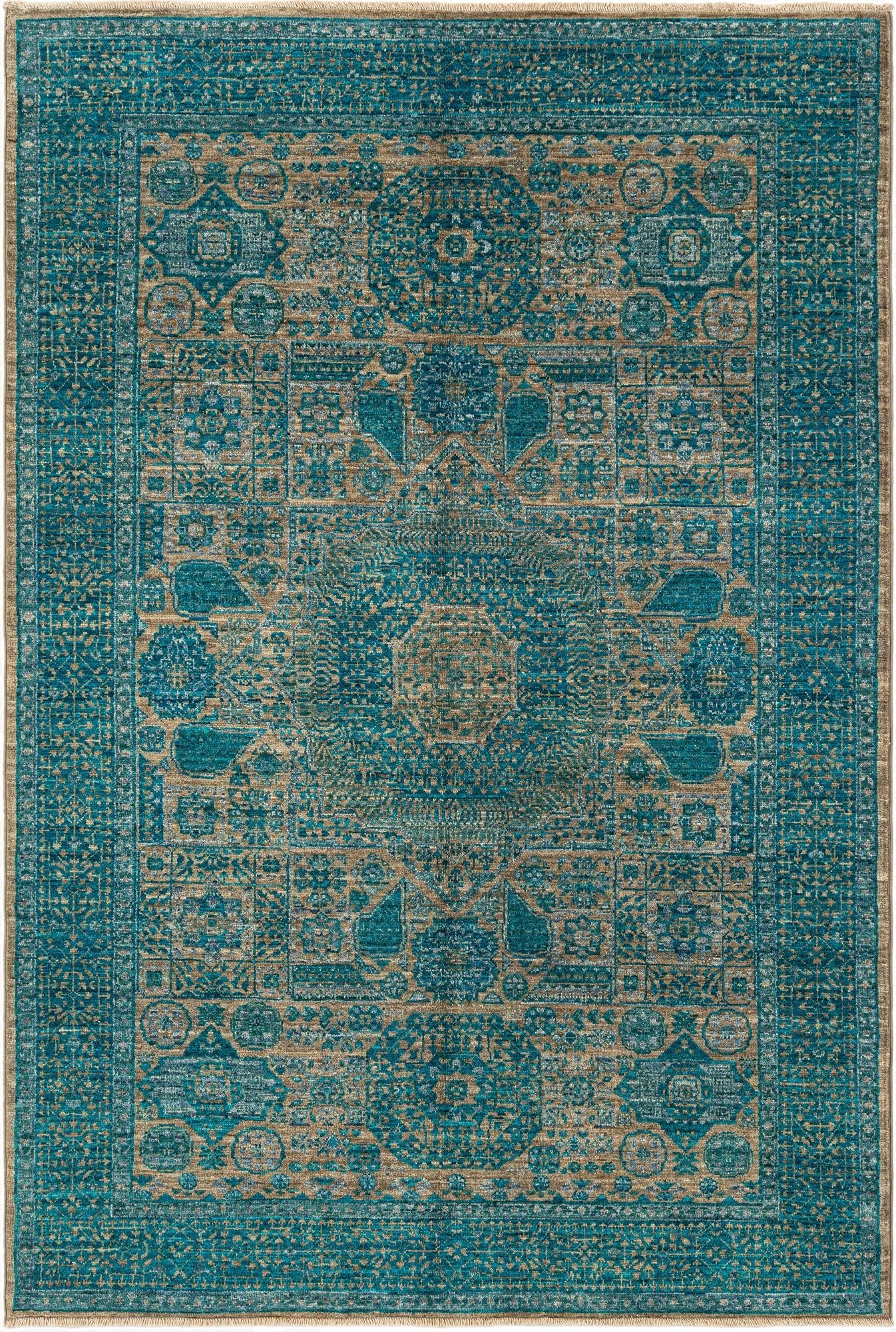 4' x 6' Hand Knotted Amina Rug