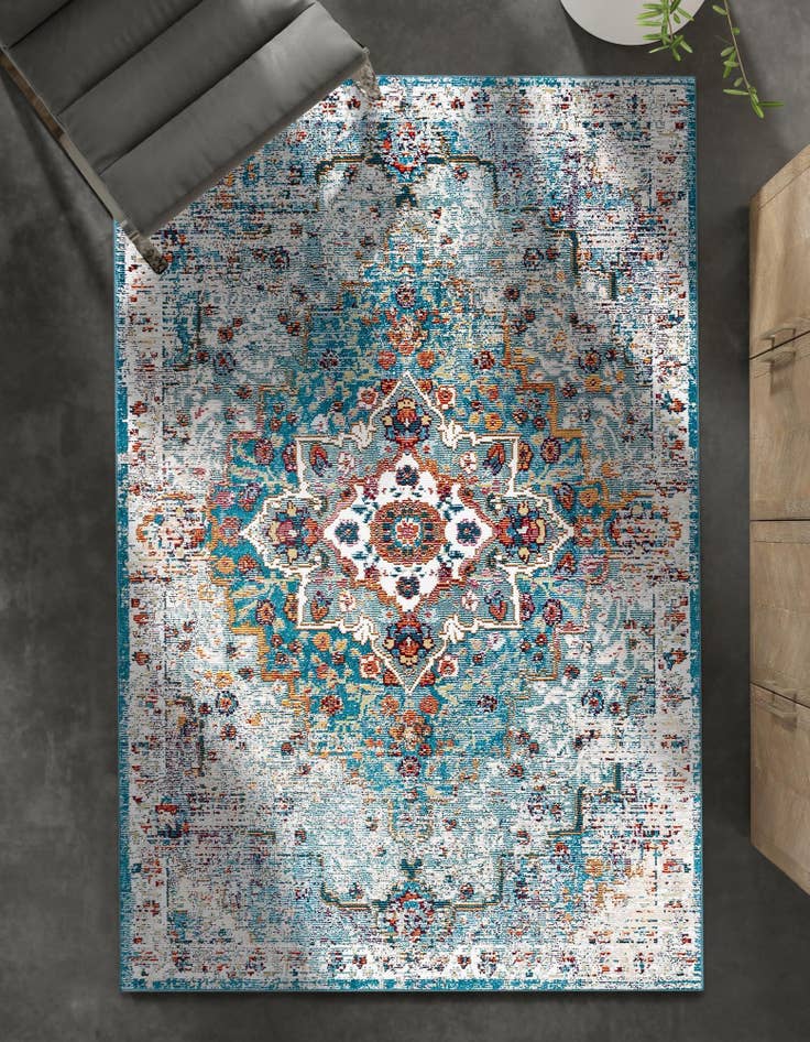 Detail image of 7' 10 x 11' Amulet Rug