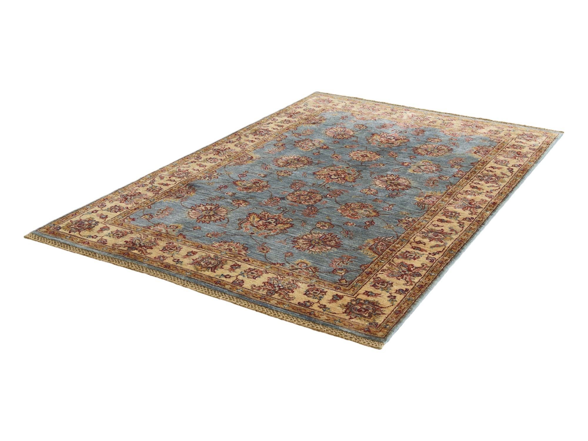 4' x 6' 1 Hand Knotted Ariana Ziegler Rug