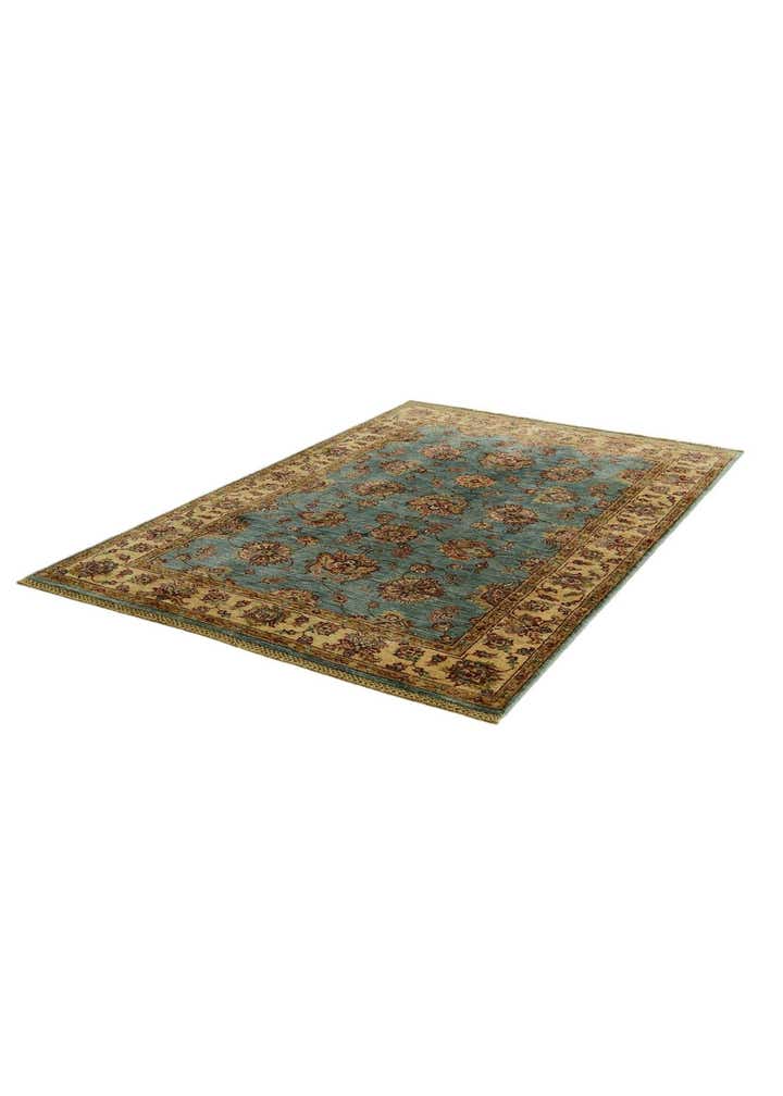 4' x 6' 1 Hand Knotted Ariana Ziegler Rug
