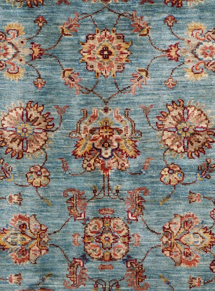 4' x 6' 1 Hand Knotted Ariana Ziegler Rug